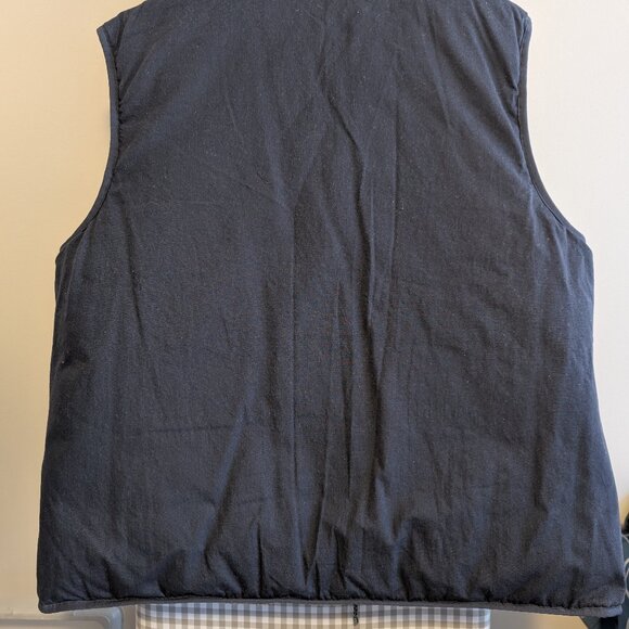 Patagonia Reversible Cotton Down Vest Men's L / Women's XL - Picture 5 of 5